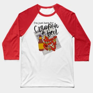 Crawfish & beer Baseball T-Shirt